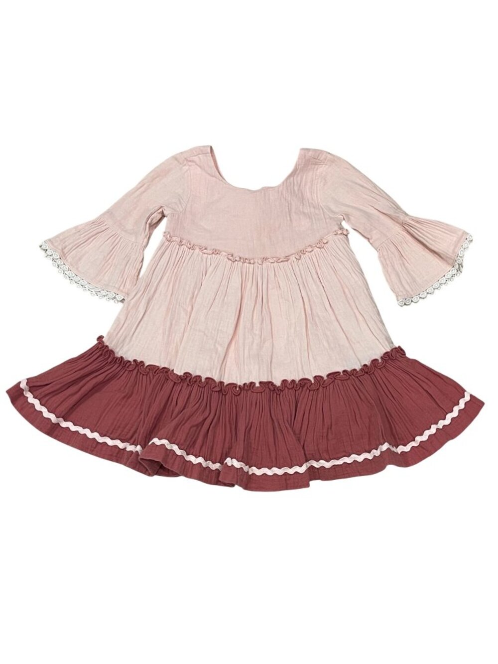 Matilda Jane Forever and Ever Dress Girls Size 4 Pink Twirl Wonderment #30017D